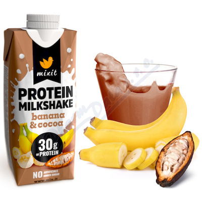 Mixit Proteinový Milkshake banán&kakao 330ml