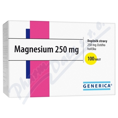 Magnesium 250 tbl.100 Generica