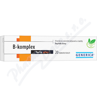 B-komplex forte plus eff.tbl.20 Generica
