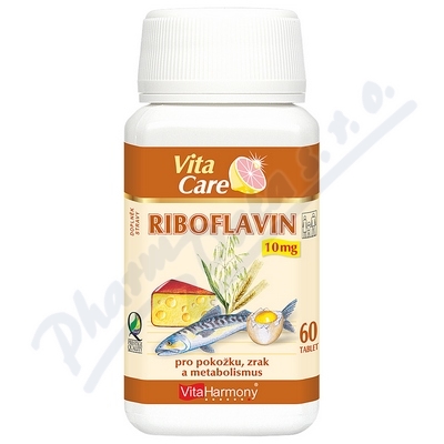 VitaHarmony Riboflavin 10mg tbl.60