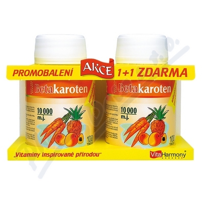 VitaHarmony Beta karoten 10.000 promo.tob.100+100