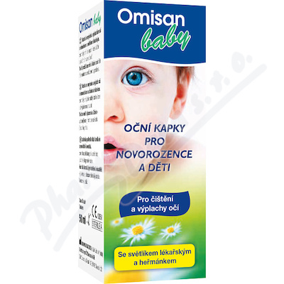 Omisan baby oční kapky pro novorozence a děti 50ml