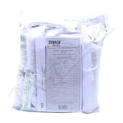 Lékárnička náplň do brašny velké 30 osob